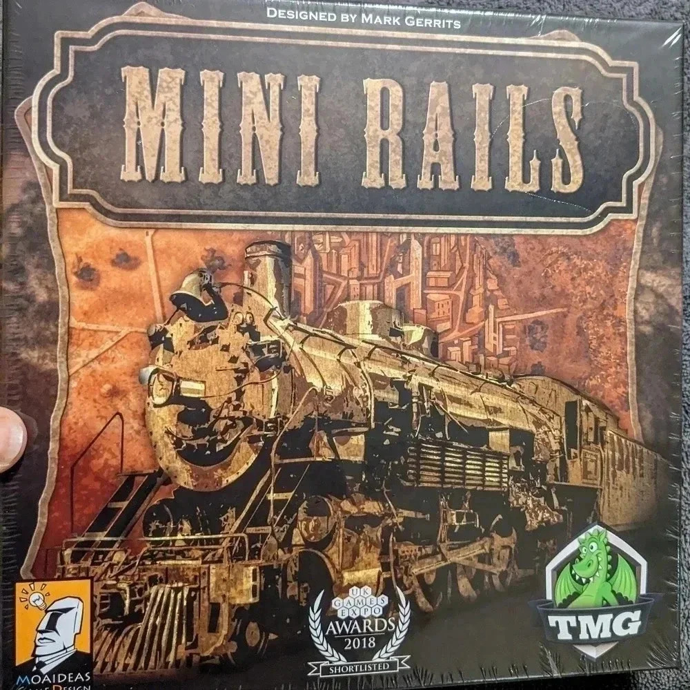 Mini Rails Board Game NEW SEALED - Picture 4 of 6